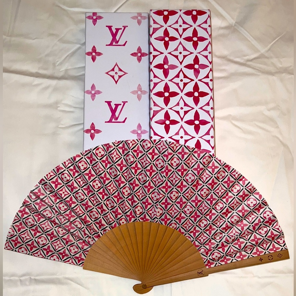 Brand New Louis Vuitton Foldable Fan